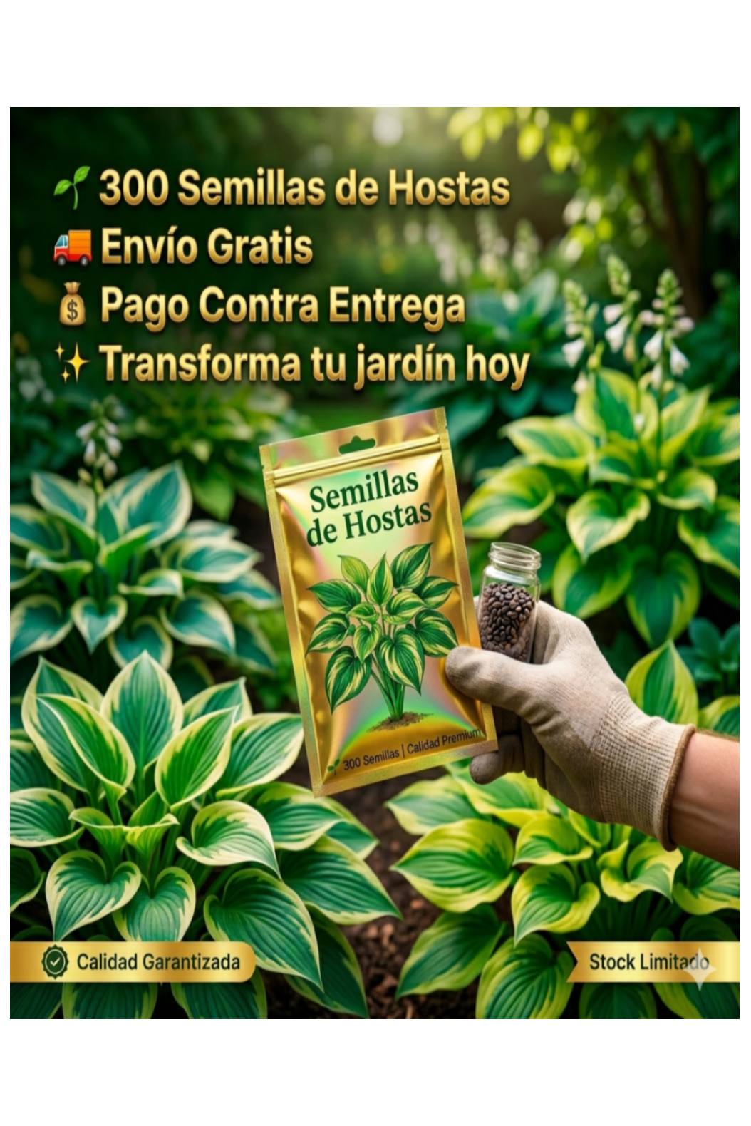 Semillas de Hosta