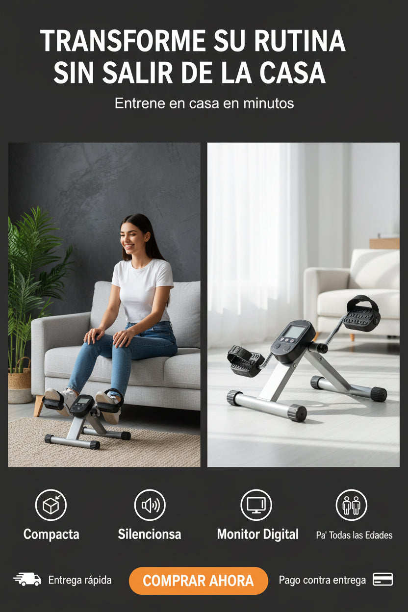 Mini Bicicleta Estática Plegable