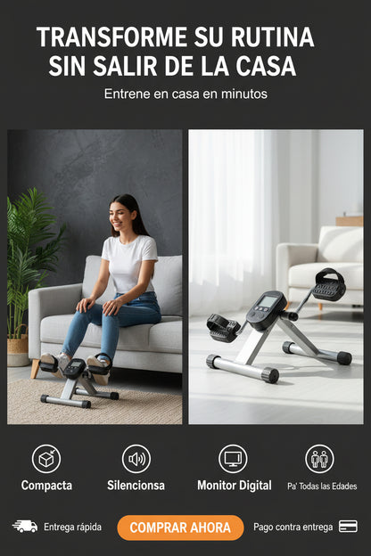 Mini Bicicleta Estática Plegable